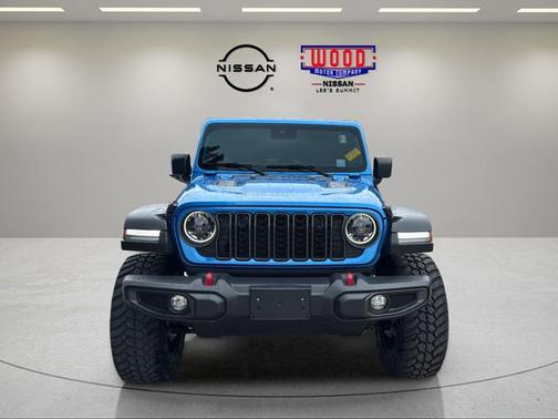 Hydro Blue Pearl 2024 Jeep Wrangler Rubicon