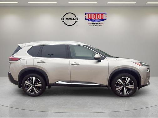 Champagne Silver 2023 Nissan Rogue Platinum