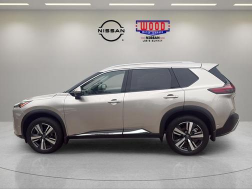 Champagne Silver 2023 Nissan Rogue Platinum