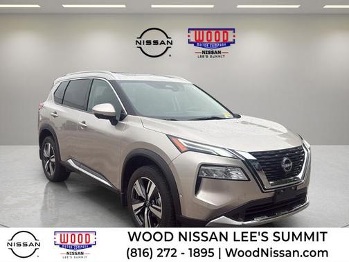 Champagne Silver 2023 Nissan Rogue Platinum