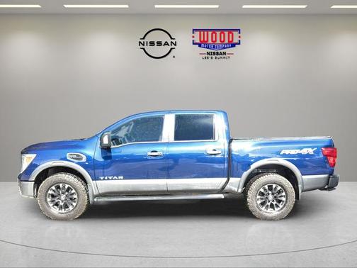 Gray 2017 Nissan Titan PRO-4X