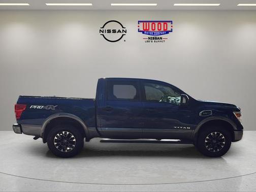 Gray 2017 Nissan Titan PRO-4X