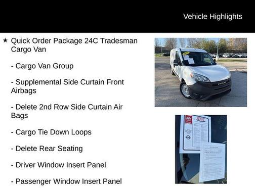 2020 RAM ProMaster City Tradesman
