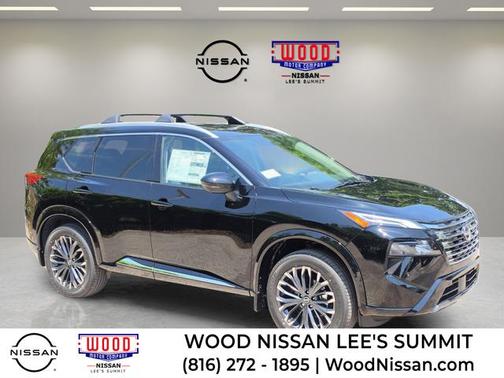 Black 2026 Nissan Rogue Platinum