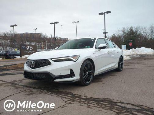 Platinum White Pearl 2026 Acura Integra FWD A-Spec with Technology