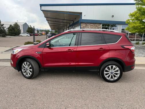 Maroon 2018 Ford Escape Titanium