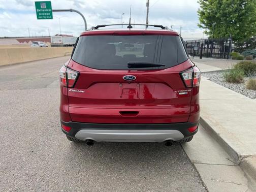 Maroon 2018 Ford Escape Titanium