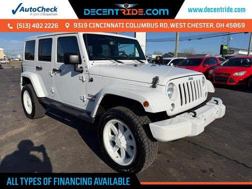 Bright White Clearcoat 2015 Jeep Wrangler Unlimited Sport SUV