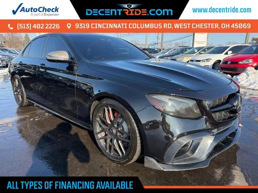 Black 2018 Mercedes-Benz AMG E 63 S 4MATIC Sedan