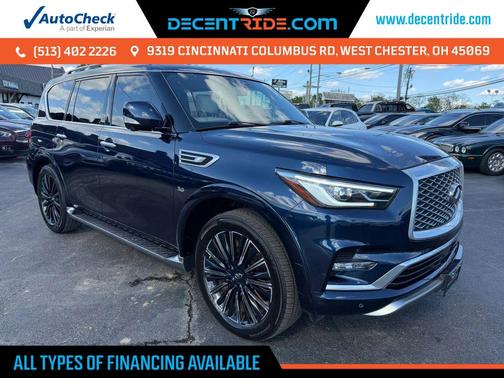 Hermosa Blue 2019 INFINITI QX80 Limited