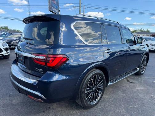 Hermosa Blue 2019 INFINITI QX80 Limited
