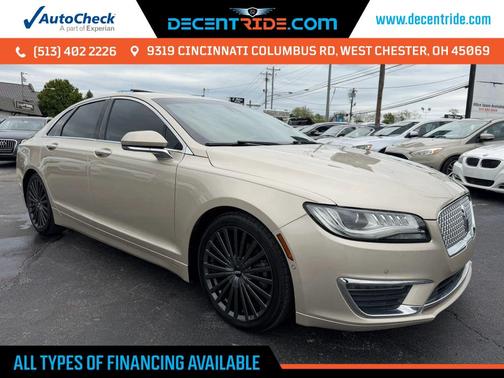 Palladium White Gold Metallic 2017 Lincoln MKZ Reserve I