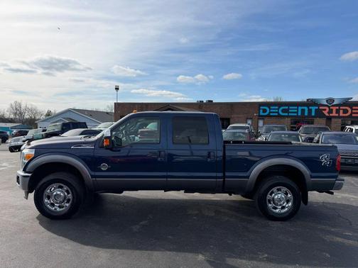 Dark Blue Pearl Metallic 2012 Ford F-250 Lariat