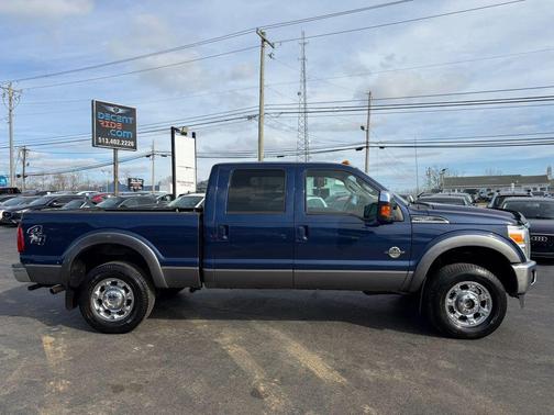 Dark Blue Pearl Metallic 2012 Ford F-250 Lariat