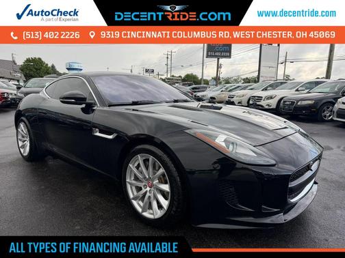 Black 2017 Jaguar F-TYPE Coupe 2D