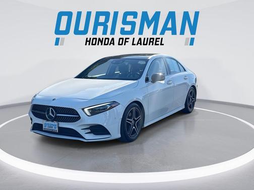 Polar White 2019 Mercedes-Benz A-Class 4MATIC