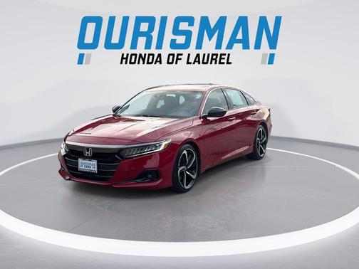 San Marino Red 2021 Honda Accord Sport SE 1.5T