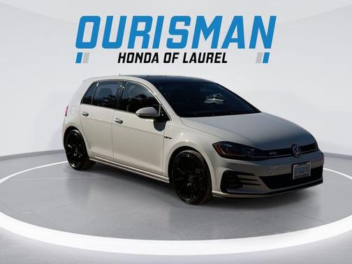 Pure White 2018 Volkswagen Golf GTI 2.0T S 4-Door
