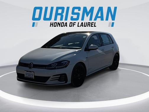 Pure White 2018 Volkswagen Golf GTI 2.0T S 4-Door