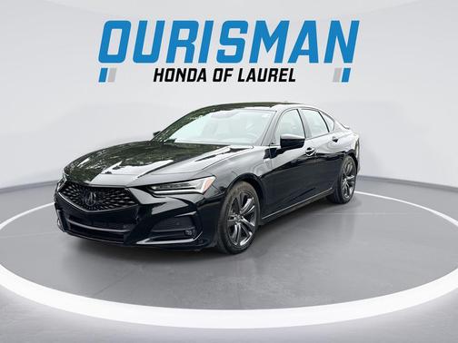Majestic Black Pearl 2021 Acura TLX A-Spec