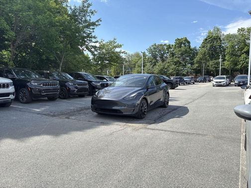 Stealth Gray 2025 Tesla Model Y Performance Dual Motor All-Wheel Drive