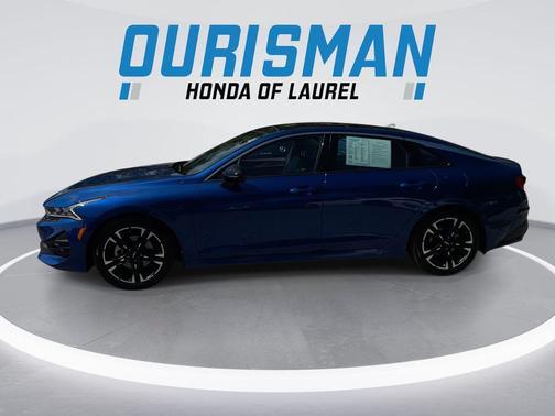 Sapphire Blue 2022 Kia K5 GT-Line