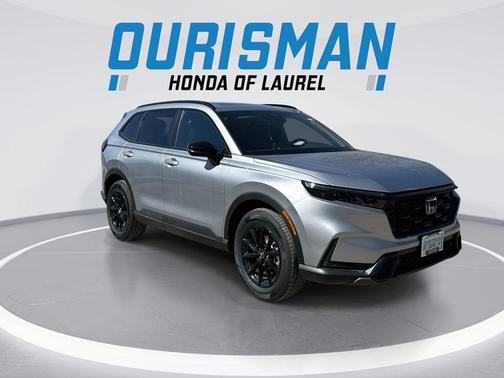 Solar Silver Metallic 2026 Honda CR-V Hybrid Sport-L AWD