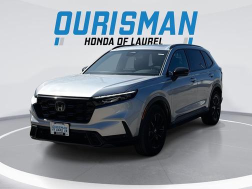 Solar Silver Metallic 2026 Honda CR-V Hybrid Sport-L AWD