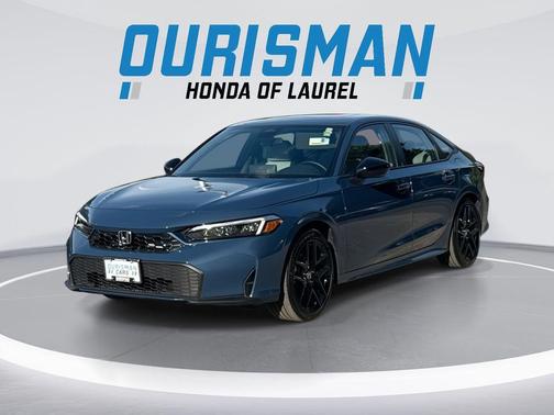 Blue Lagoon Pearl 2026 Honda Civic Hybrid Sport