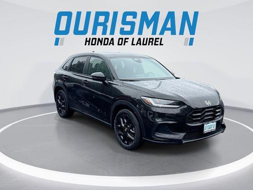 Crystal Black Pearl 2024 Honda HR-V AWD Sport