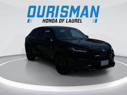 Crystal Black Pearl 2024 Honda HR-V AWD Sport