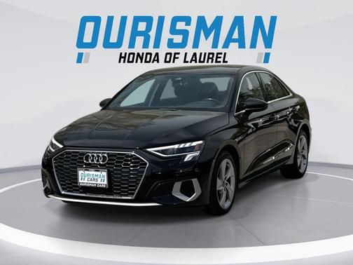 Brilliant Black 2023 Audi A3 Premium