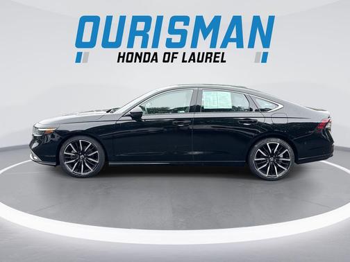 Crystal Black Pearl 2025 Honda Accord Hybrid Touring
