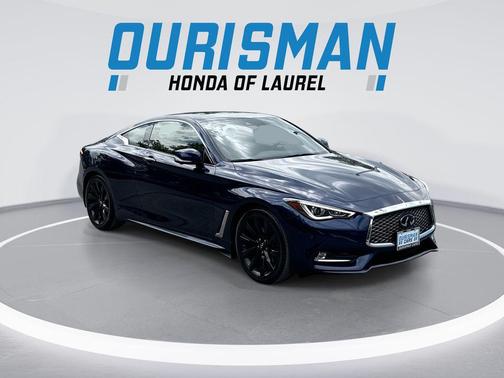 Grand Blue 2022 INFINITI Q60 LUXE AWD