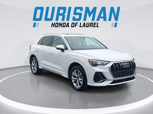 Ibis White 2021 Audi Q3 45 S line Premium