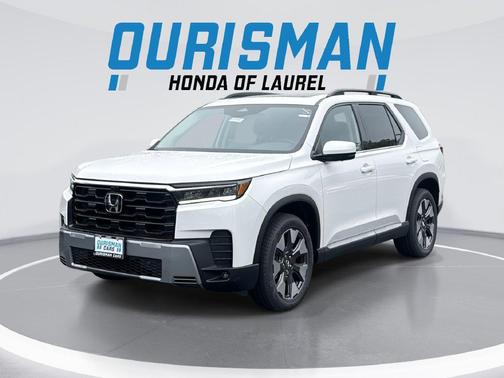 Platinum White Pearl 2026 Honda Pilot Elite
