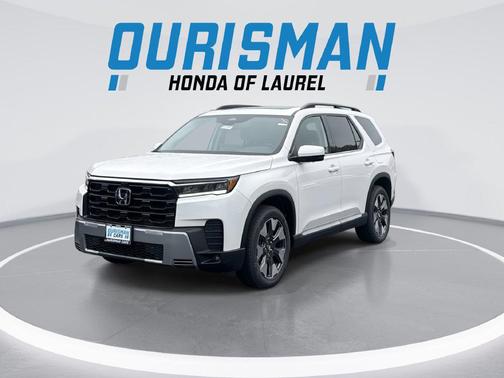 Platinum White Pearl 2026 Honda Pilot Elite