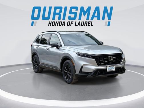 Solar Silver Metallic 2026 Honda CR-V Hybrid Sport-L AWD