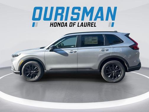 Solar Silver Metallic 2026 Honda CR-V Hybrid Sport-L AWD