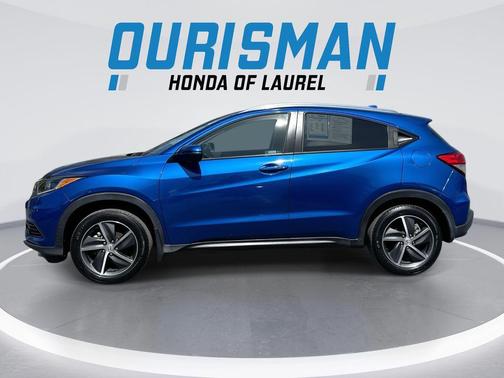Aegean Blue Metallic 2022 Honda HR-V EX