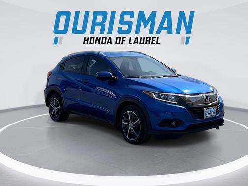 Aegean Blue Metallic 2022 Honda HR-V EX