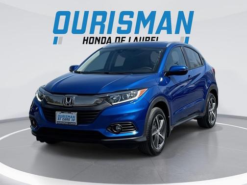 Aegean Blue Metallic 2022 Honda HR-V EX