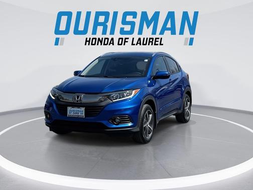 Aegean Blue Metallic 2022 Honda HR-V EX