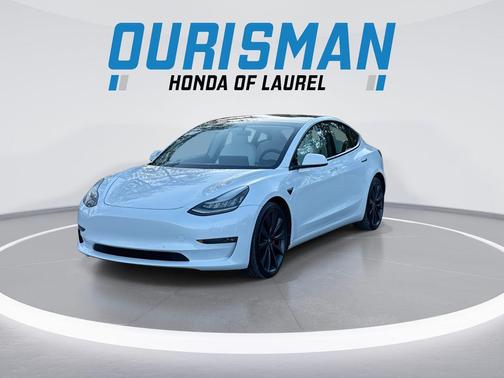 Solid Black 2020 Tesla Model 3 Performance