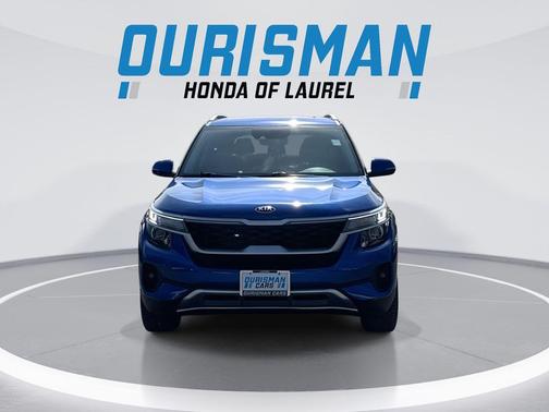 Neptune Blue 2021 Kia Seltos EX