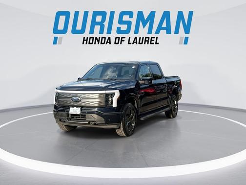 Blue Metallic 2023 Ford F-150 Lightning LARIAT