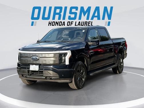 Blue Metallic 2023 Ford F-150 Lightning LARIAT