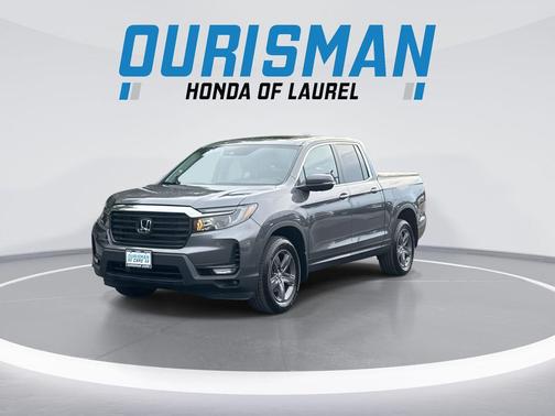 Modern Steel Metallic 2022 Honda Ridgeline RTL
