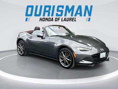 Machine Gray 2018 Mazda MX-5 Miata Grand Touring