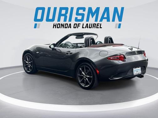 Machine Gray 2018 Mazda MX-5 Miata Grand Touring